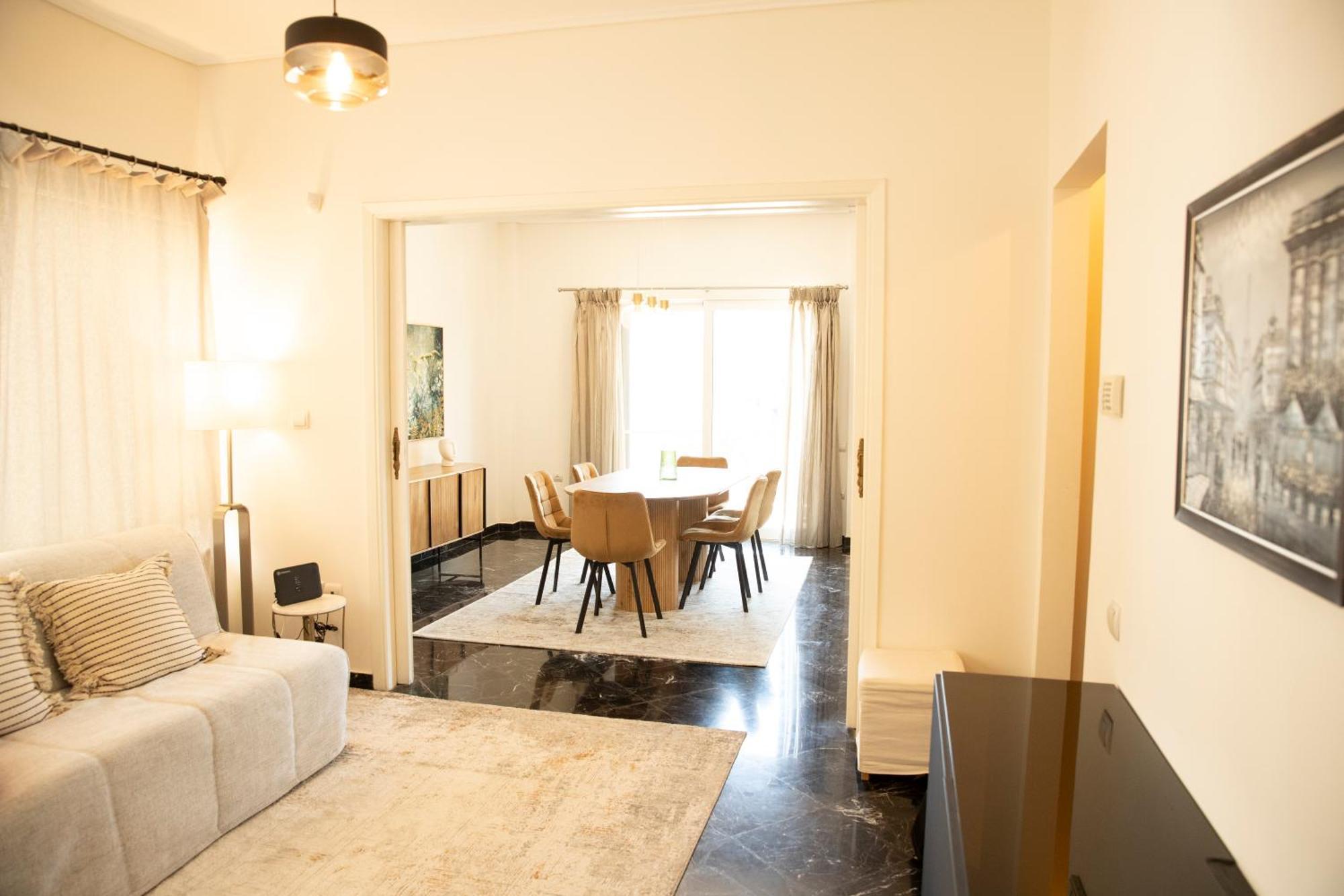 Spacious Glyfada Golf 4Br -Near Beach + Shops 雅典 外观 照片