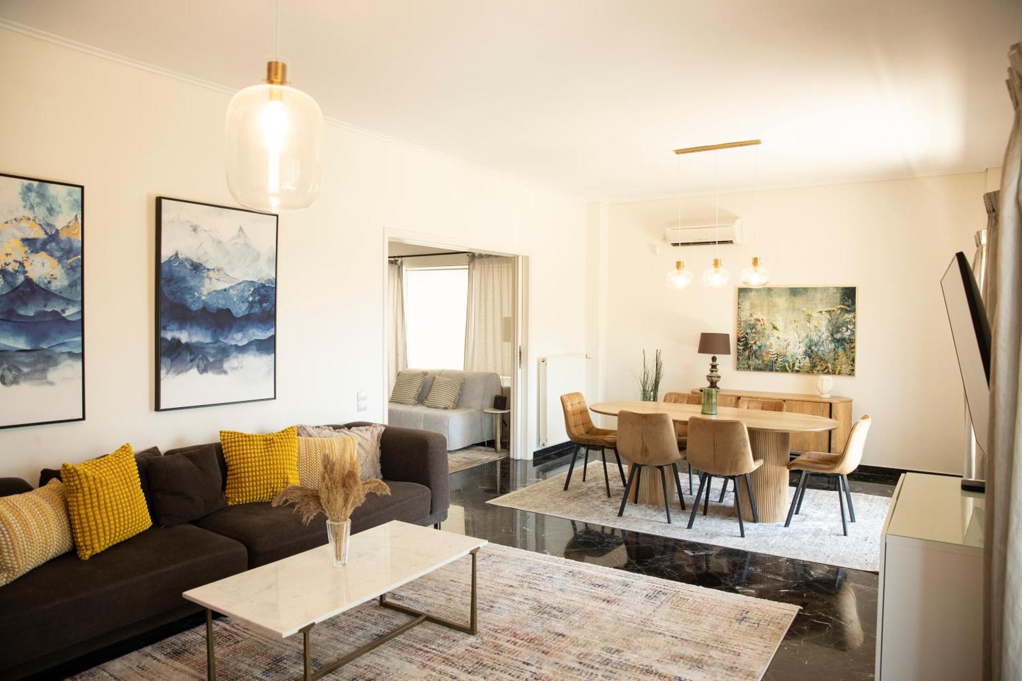 Spacious Glyfada Golf 4Br -Near Beach + Shops 雅典 外观 照片