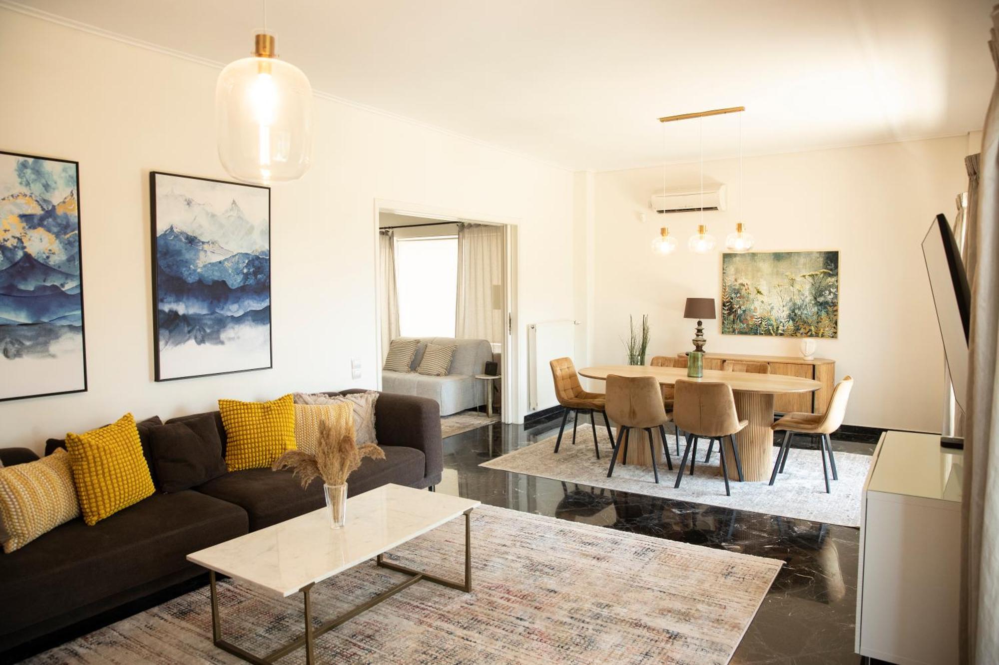 Spacious Glyfada Golf 4Br -Near Beach + Shops 雅典 外观 照片